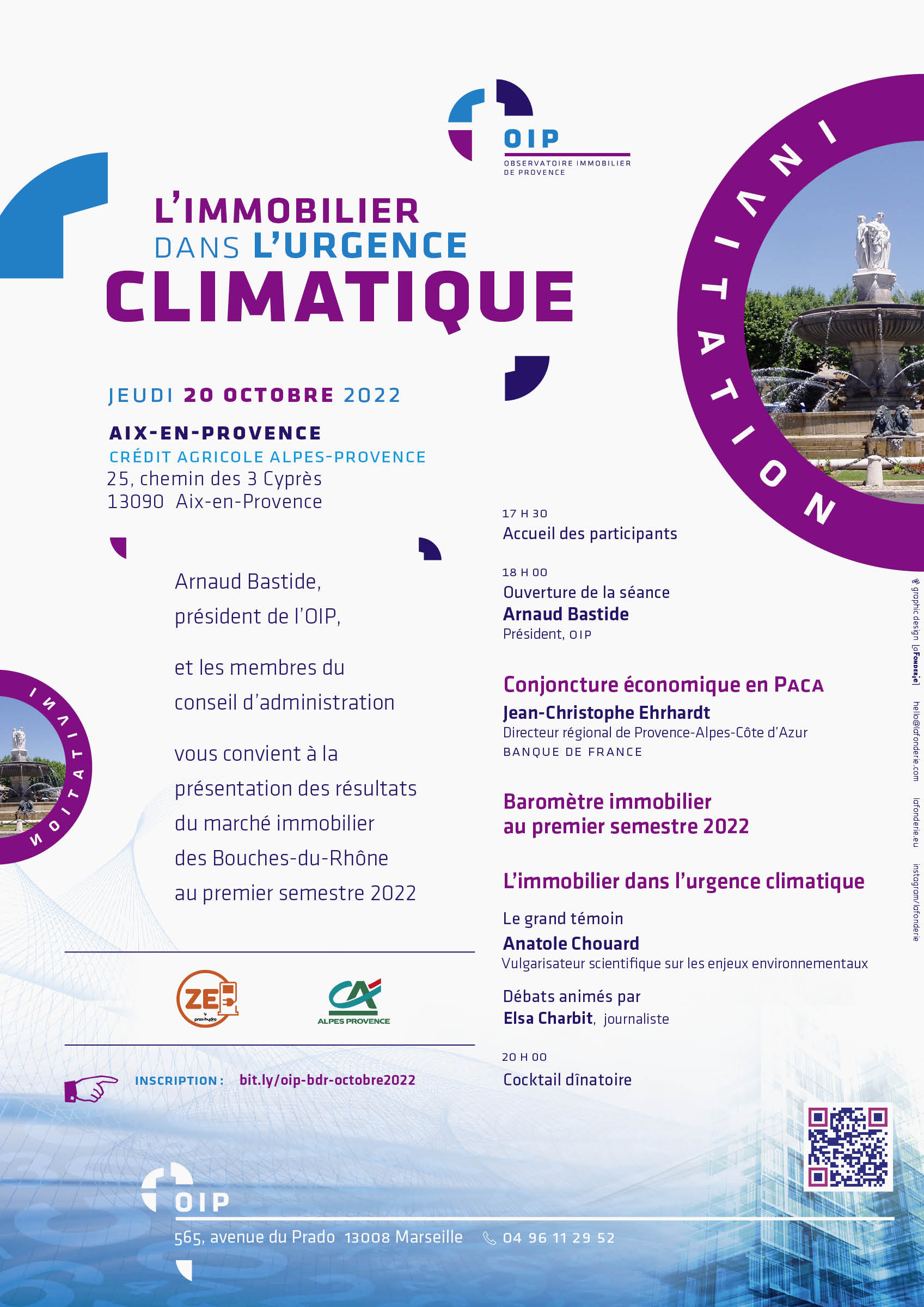 Présentation Publique 20 Octobre 2022 à AIX-EN-PROVENCE